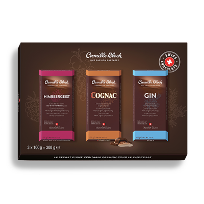 Coffret liqueur chocolat noir