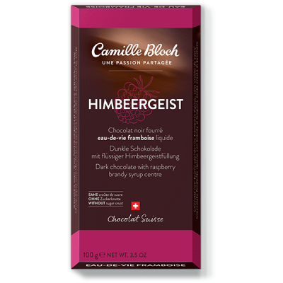 Himbeergeist Dark without sugar crust